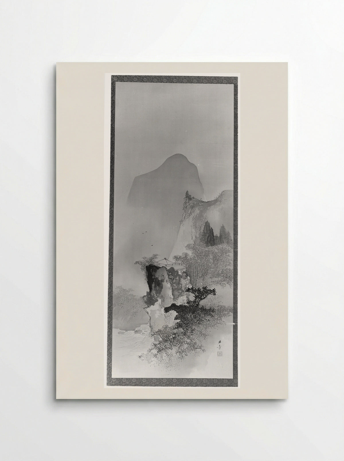 Spring Landscape - Kawabata Gyokushō - Poster