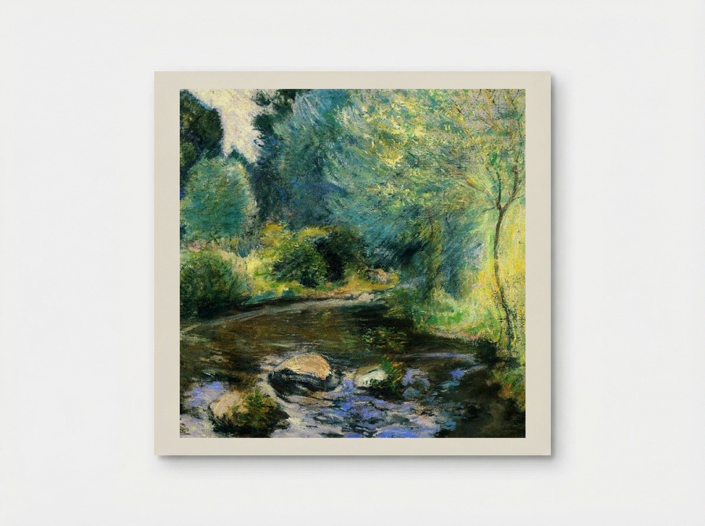 Spring Stream - John Henry Twachtman - Poster