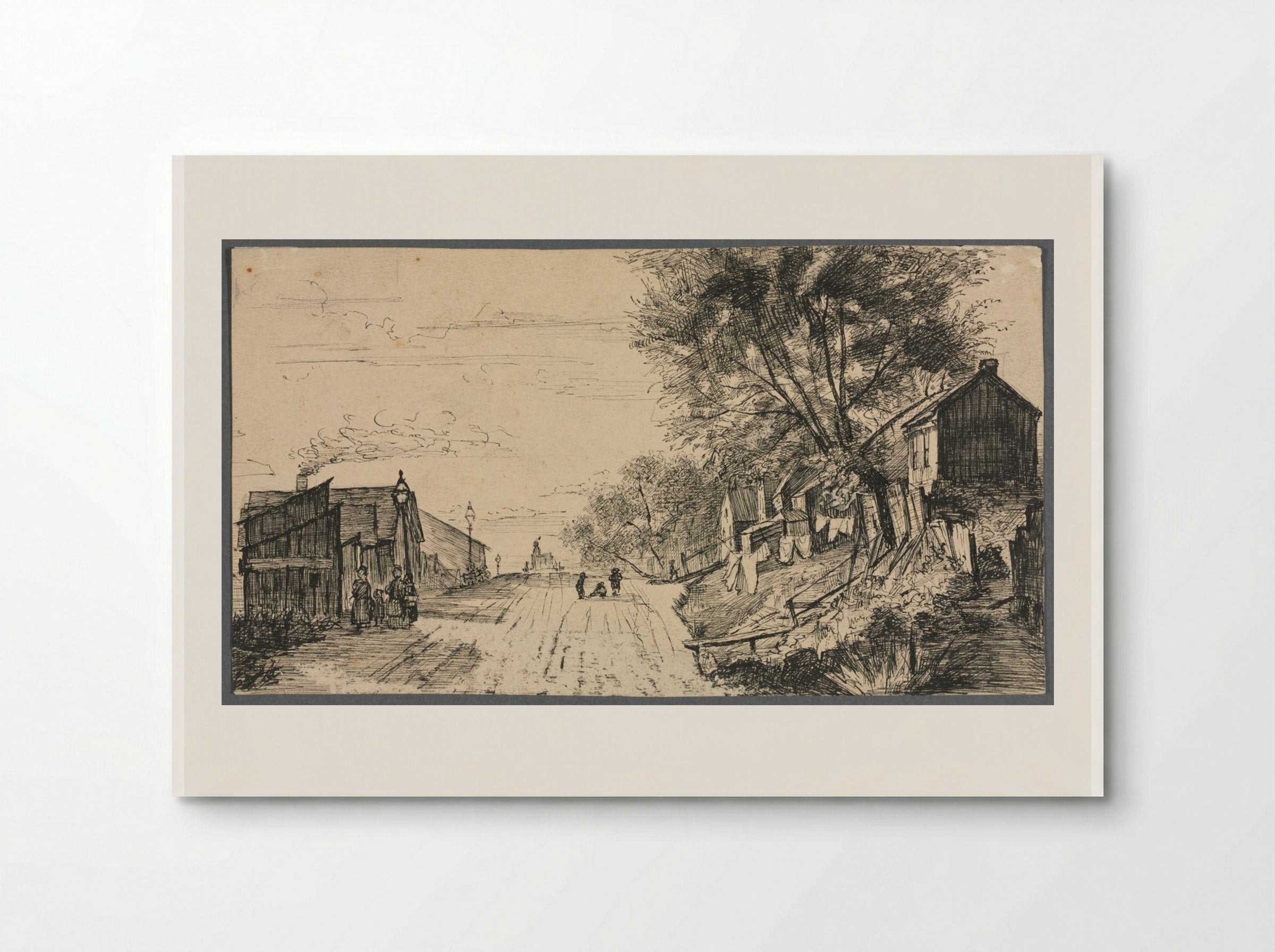 Spring Street, Cleveland - Otto H. Bacher - Poster