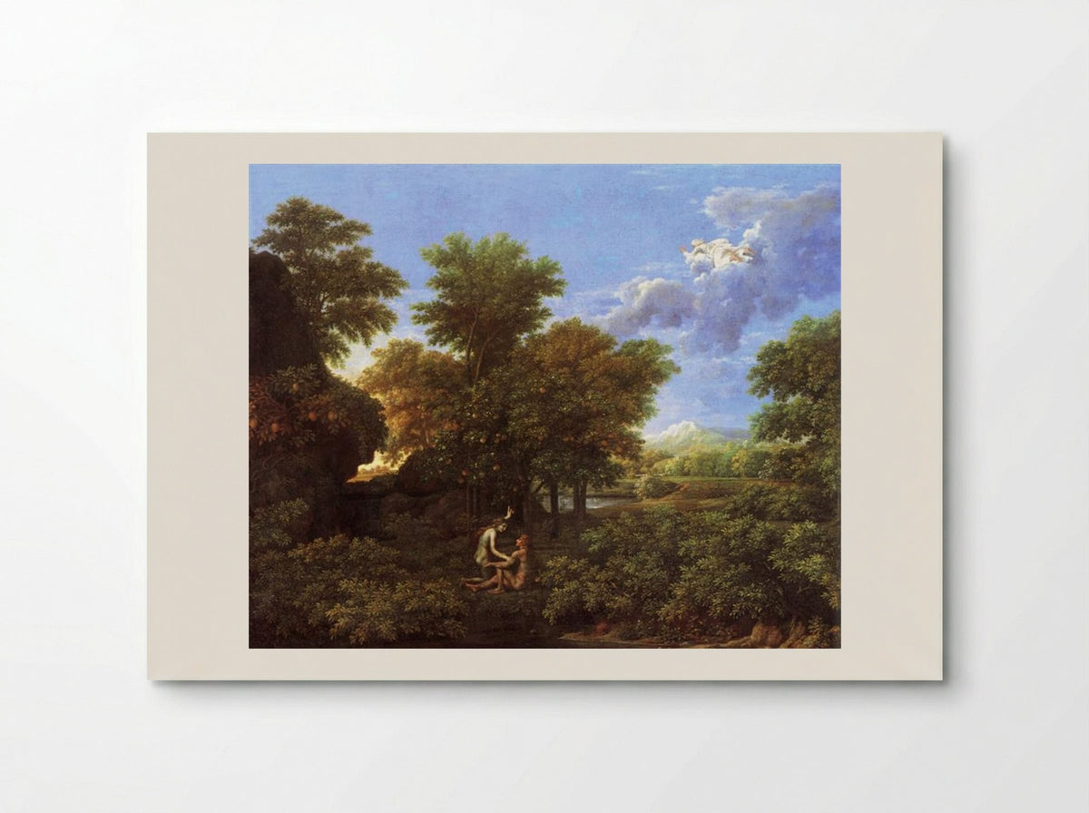Spring (The Earthly Paradise) - Nicolas Poussin - Poster