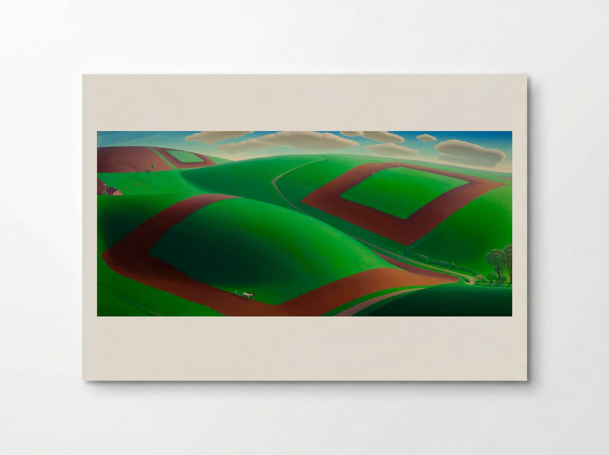 Spring Turning - Grant Wood - Poster