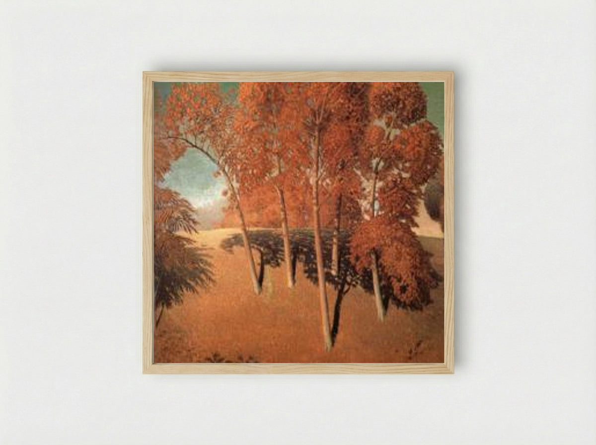 Spring's Oak - Grant Wood - Framed Print Wood