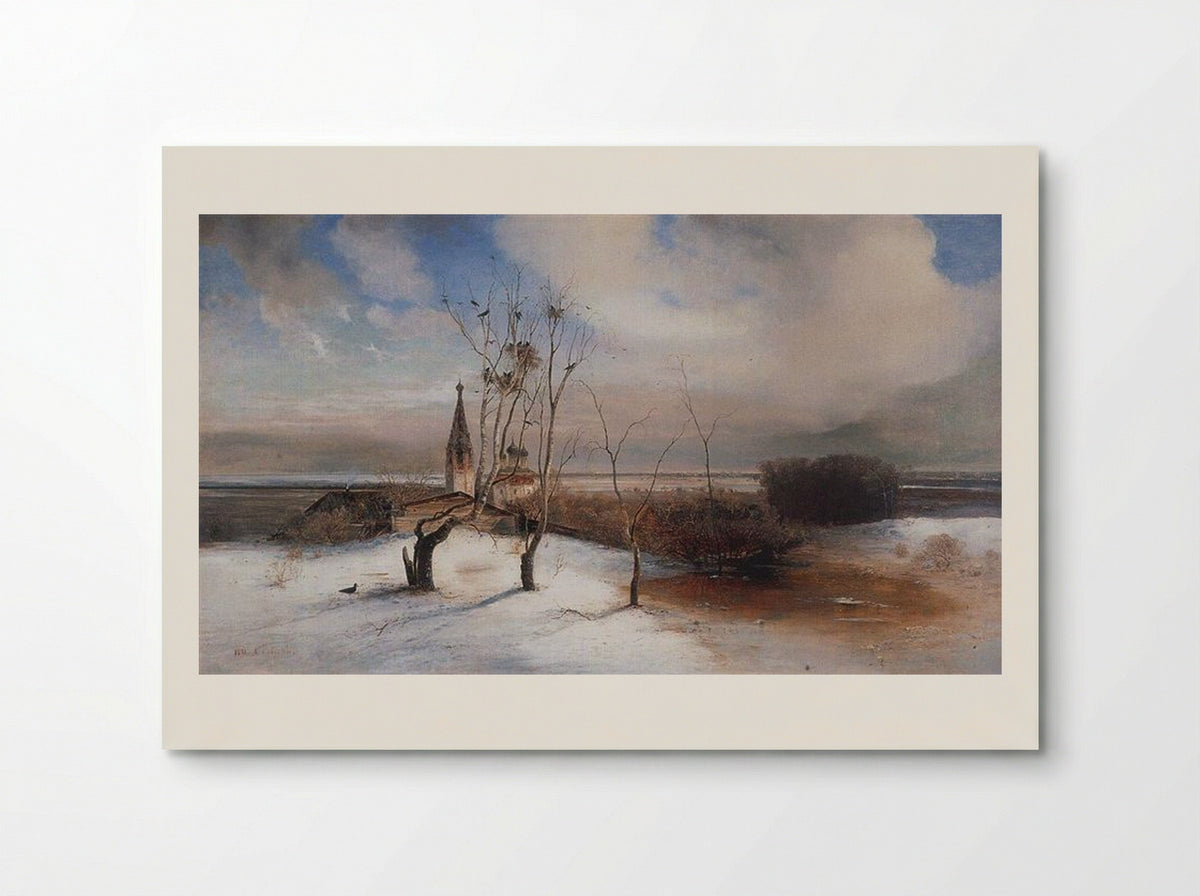 Spring. The Rooks Have Arrived. - Aleksey Savrasov - Poster