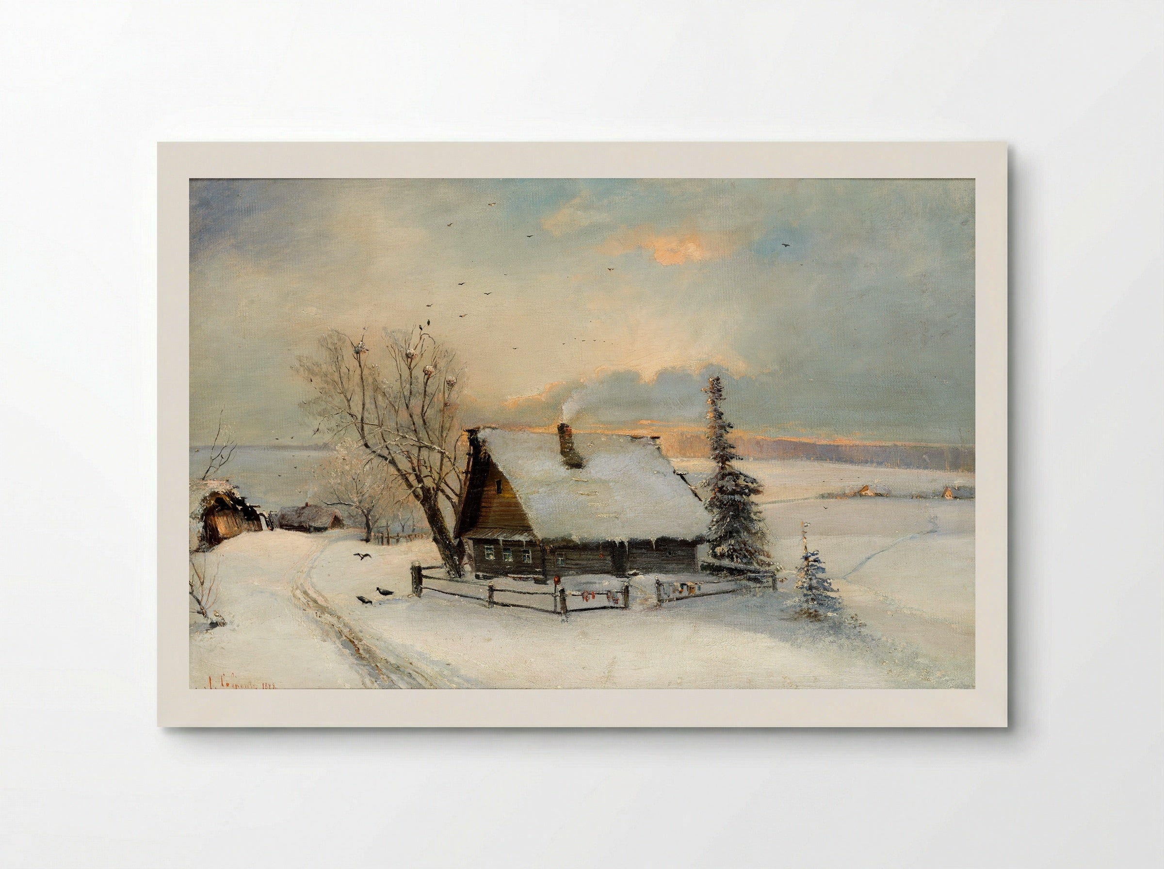 Spring - Aleksey Savrasov - Poster