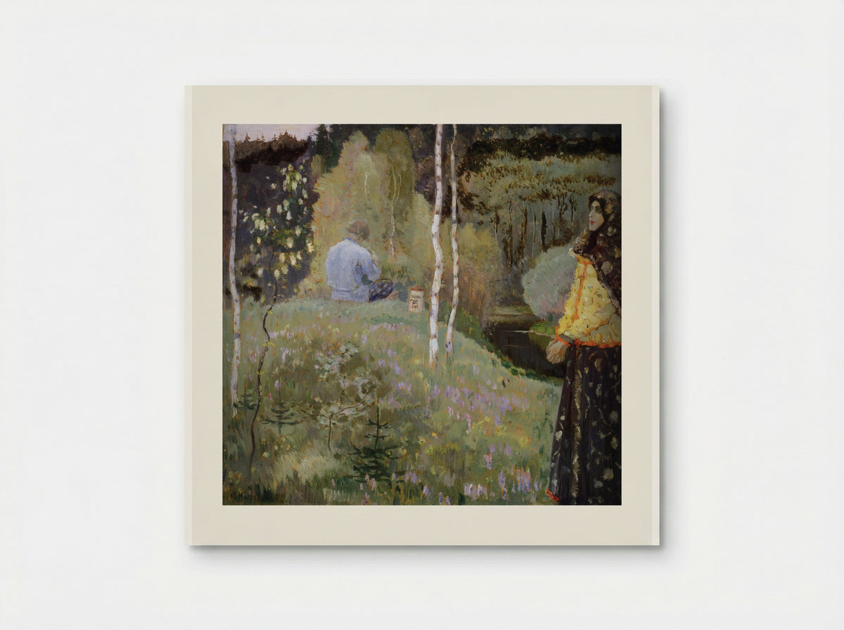 Spring - Mikhail Nesterov - Poster