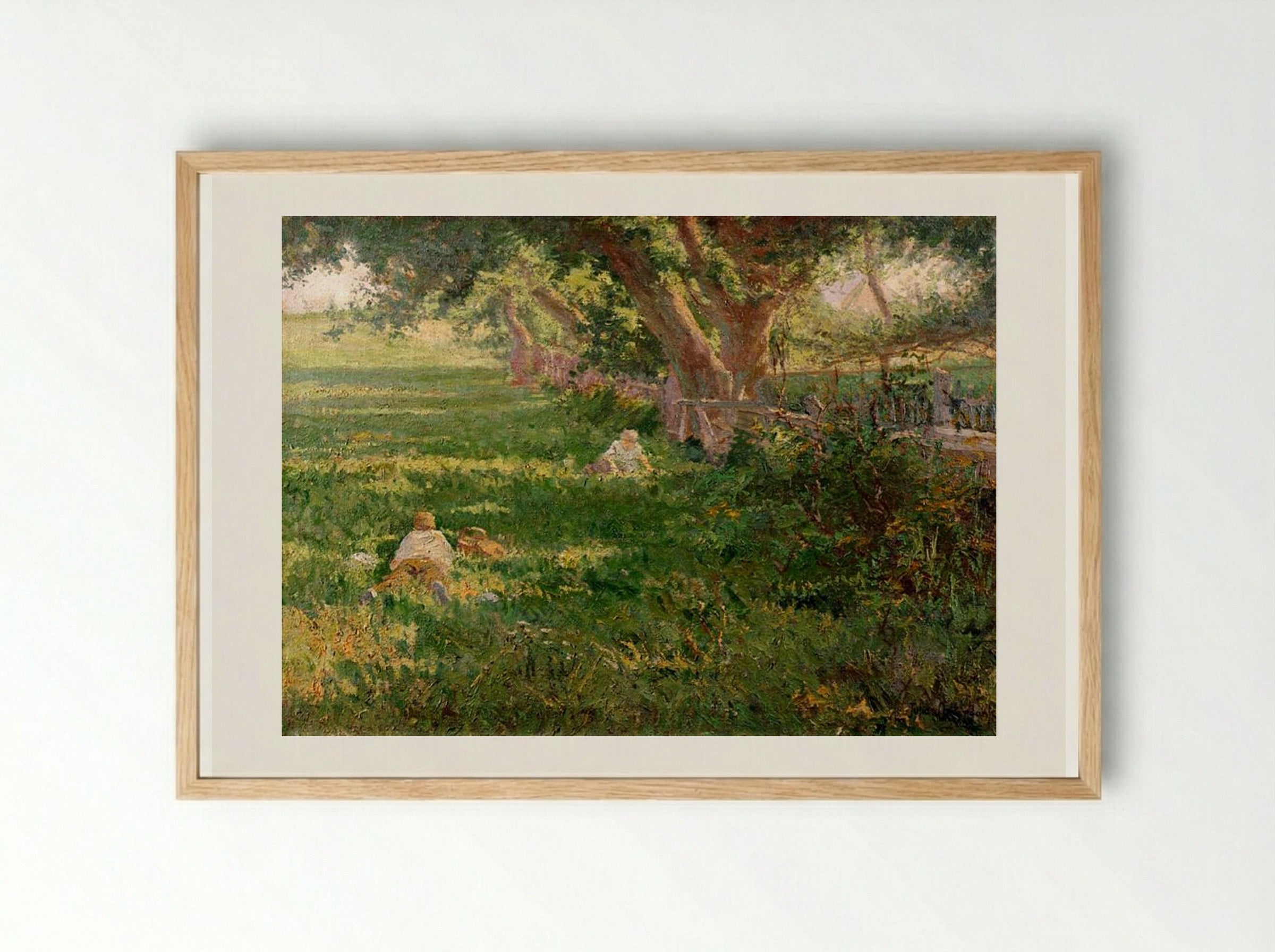Springtime - Robert Julian Onderdonk - Framed Print Wood