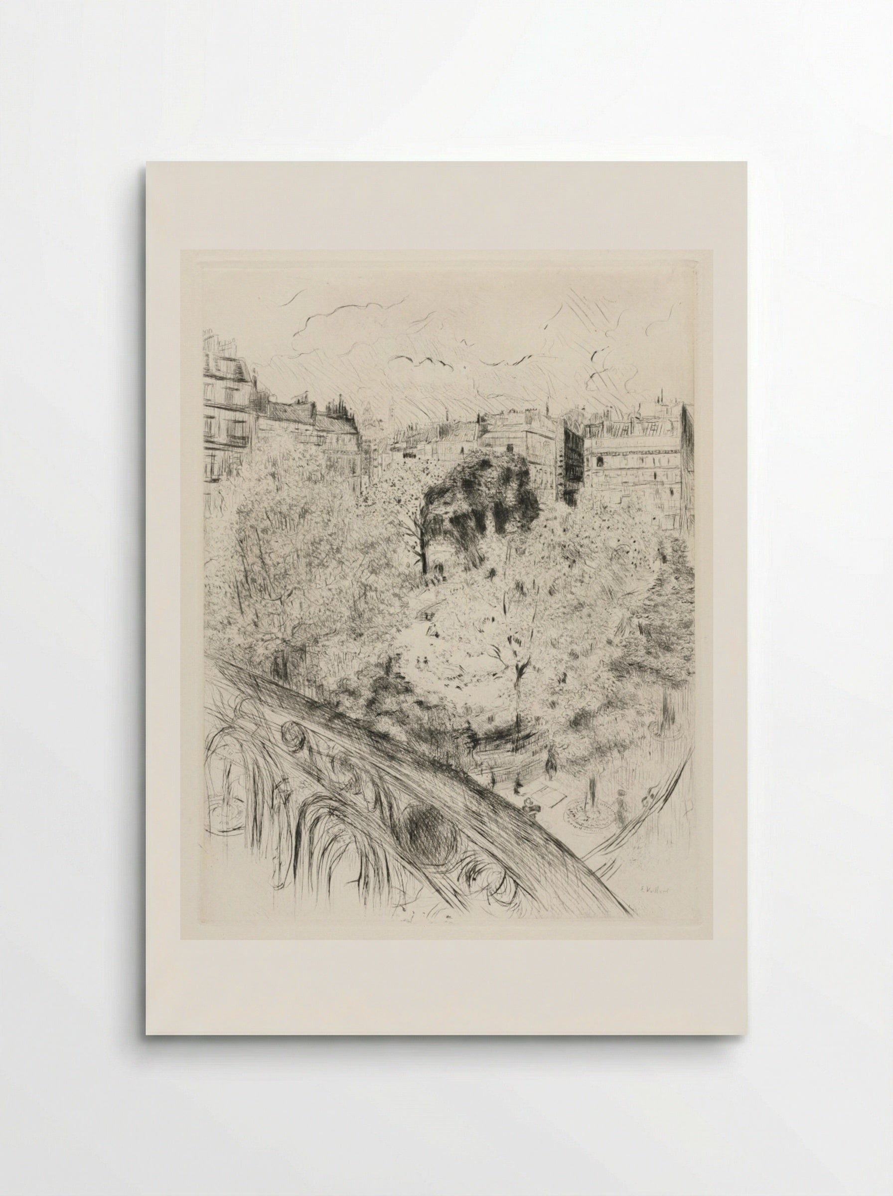 Square Vintimille - Édouard Vuillard - Poster