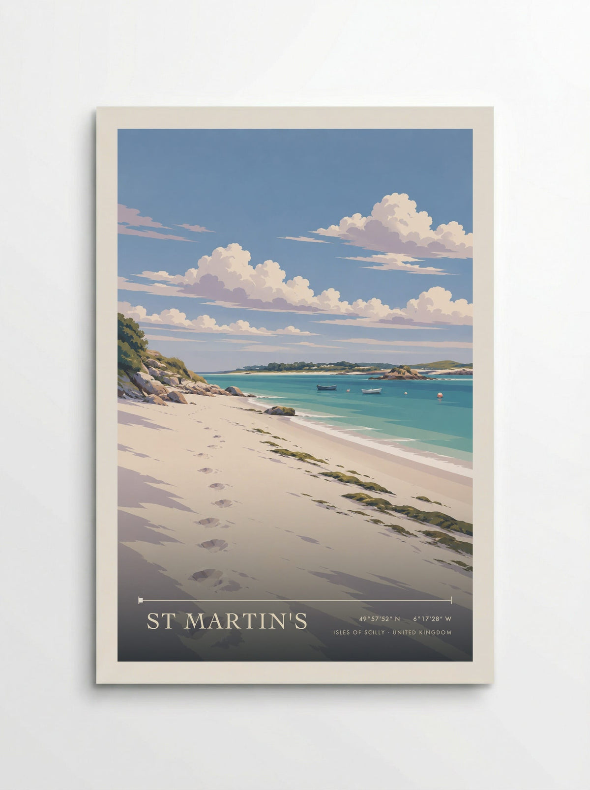 St Martin's, Isles of Scilly | Travel Poster - Poster