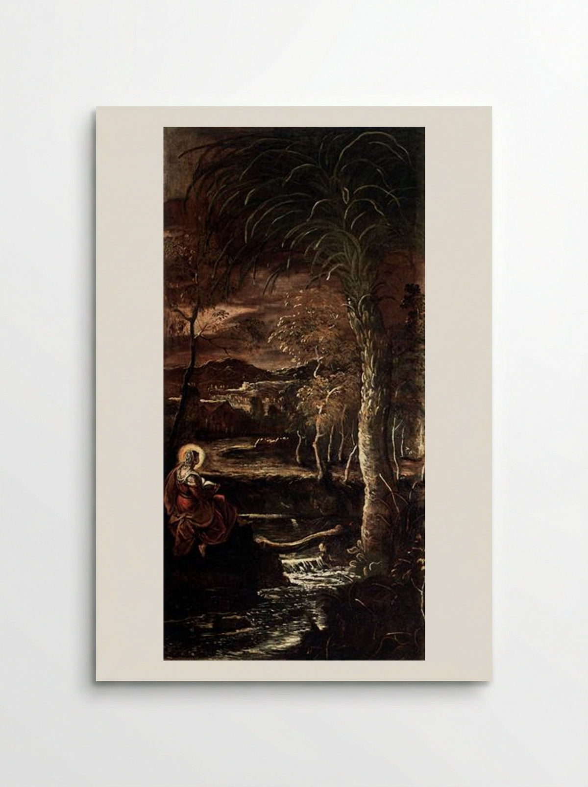 St Mary of Egypt - Tintoretto - Poster