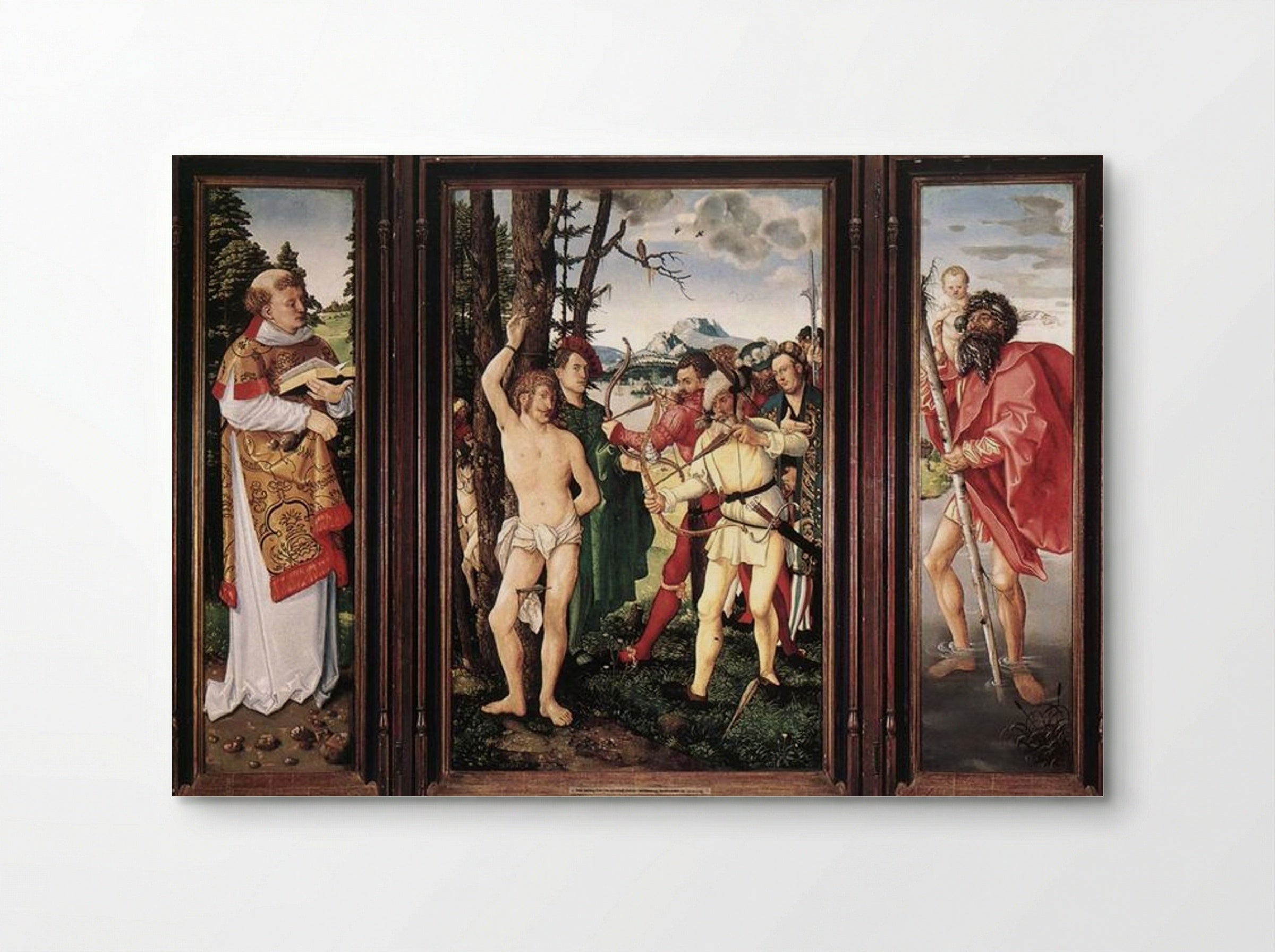 St Sebastian Altarpiece - Hans Baldung - Poster