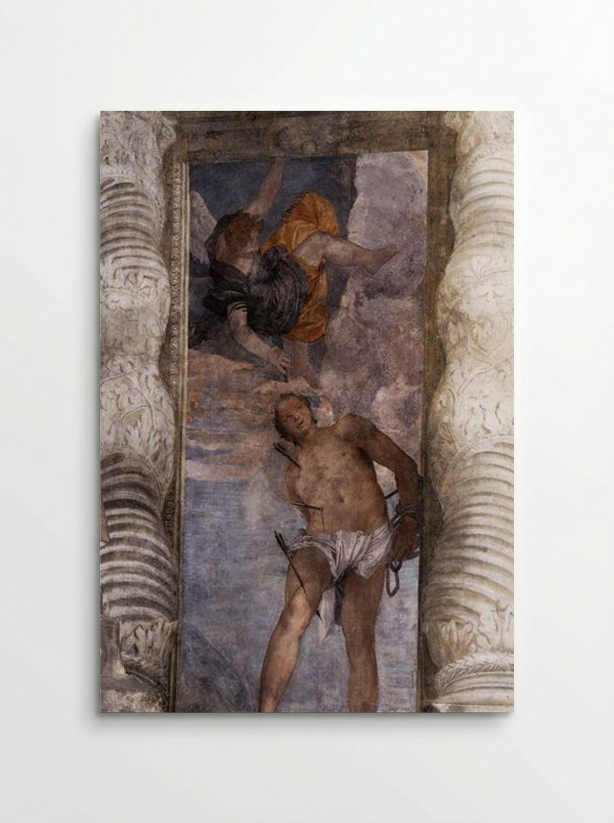 St Sebastian - Paolo Veronese - Poster