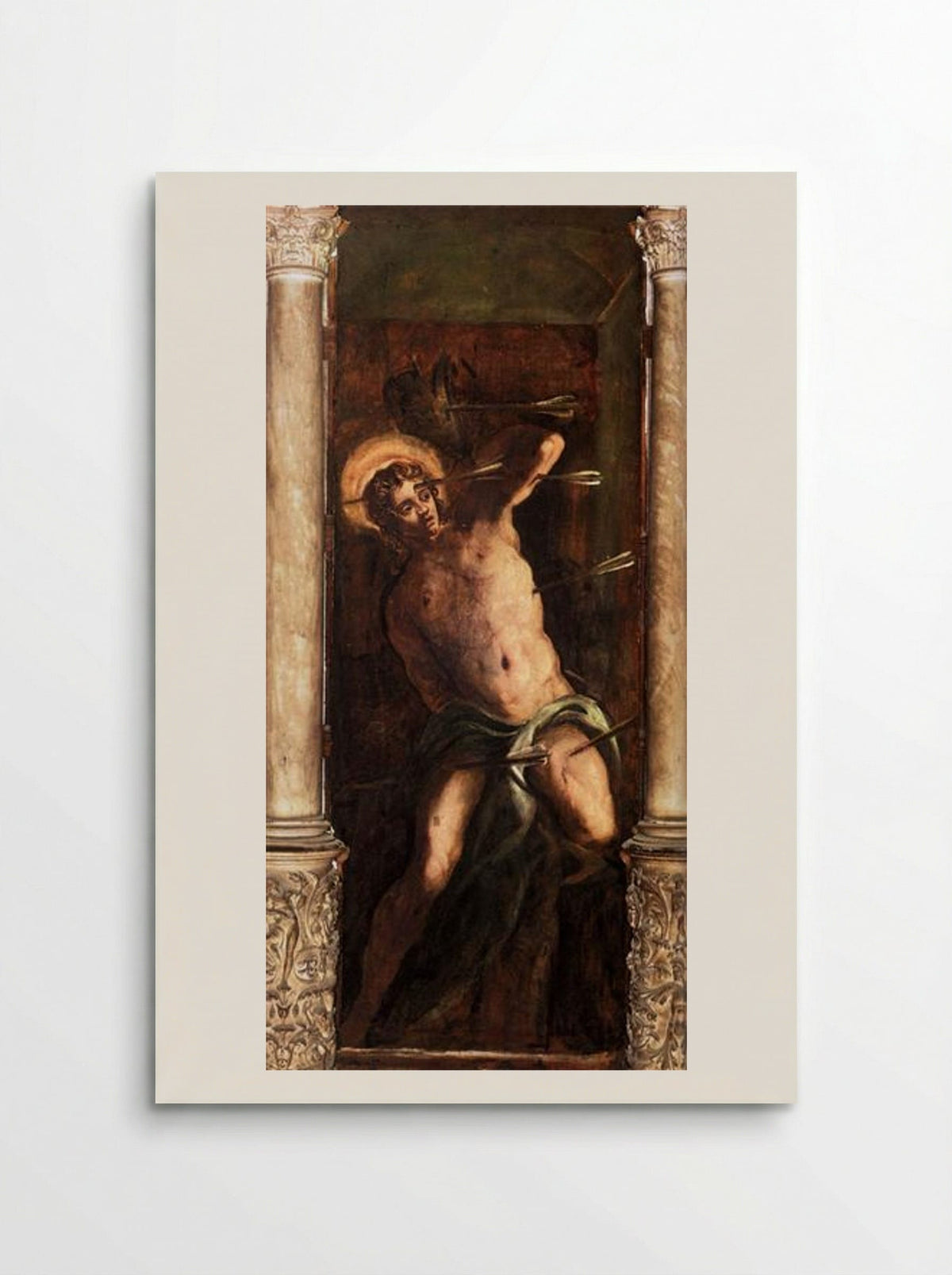 St Sebastian - Tintoretto - Poster