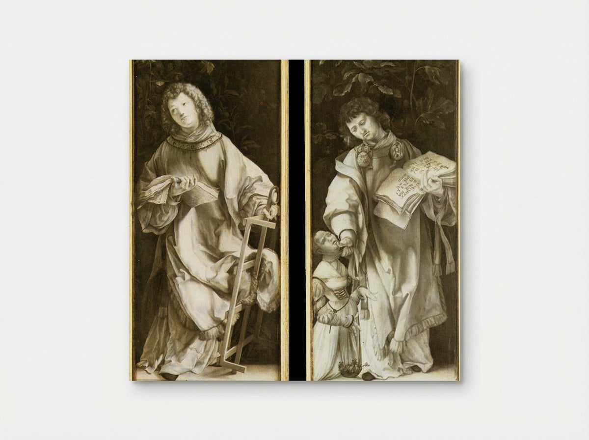 St. Lawrence and St. Cyricus - Matthias Grünewald - Poster