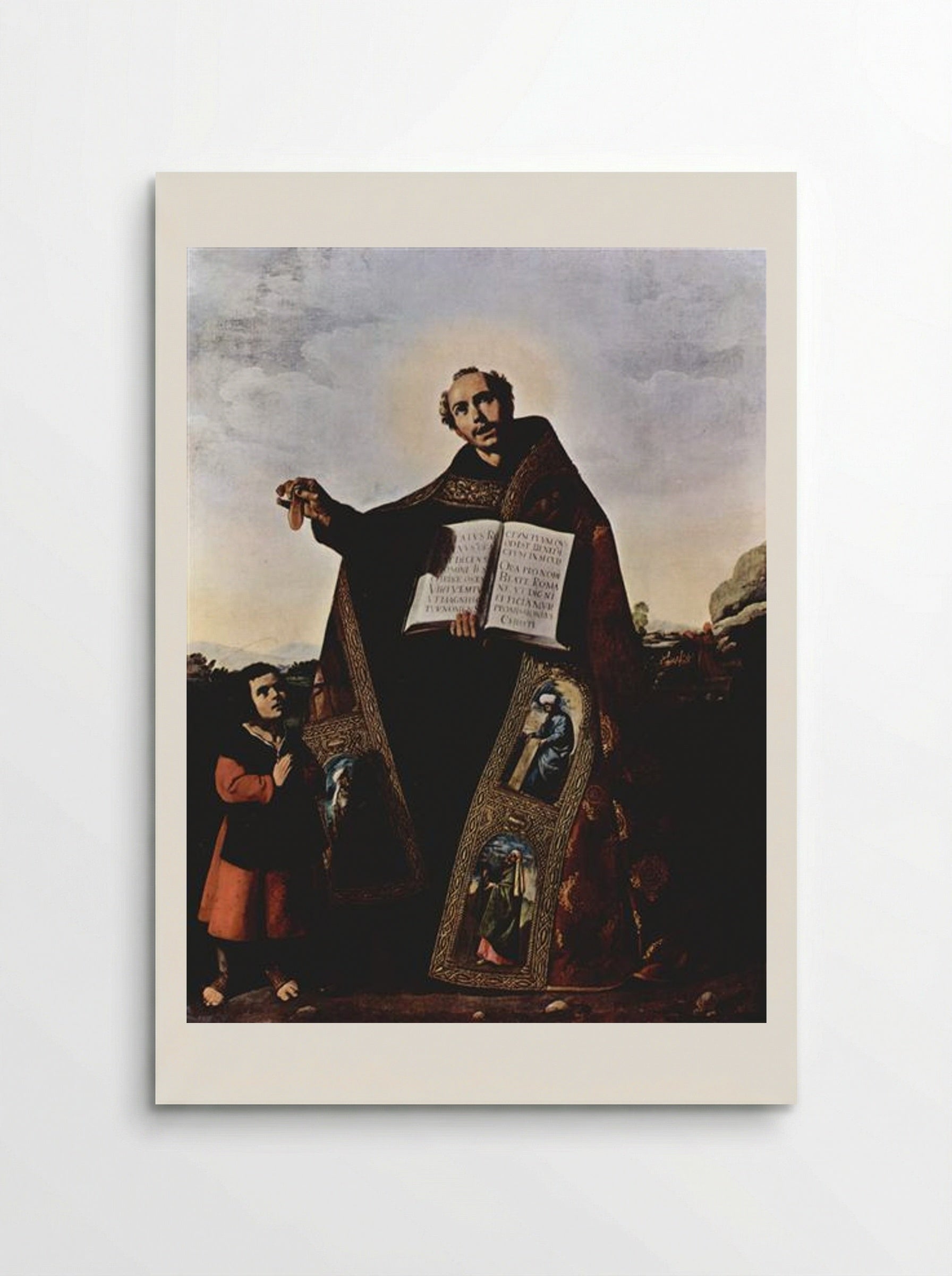 St. Romanus and St. Barulas of Antioch - Francisco de Zurbarán - Poster
