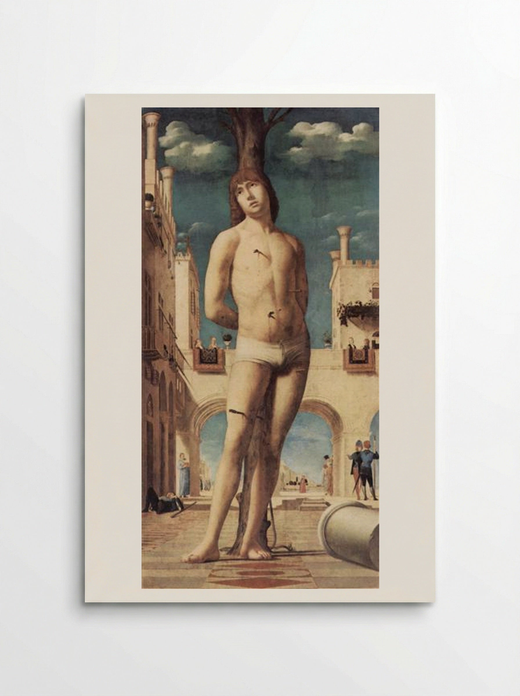 St. Sebastian - Antonello da Messina - Poster
