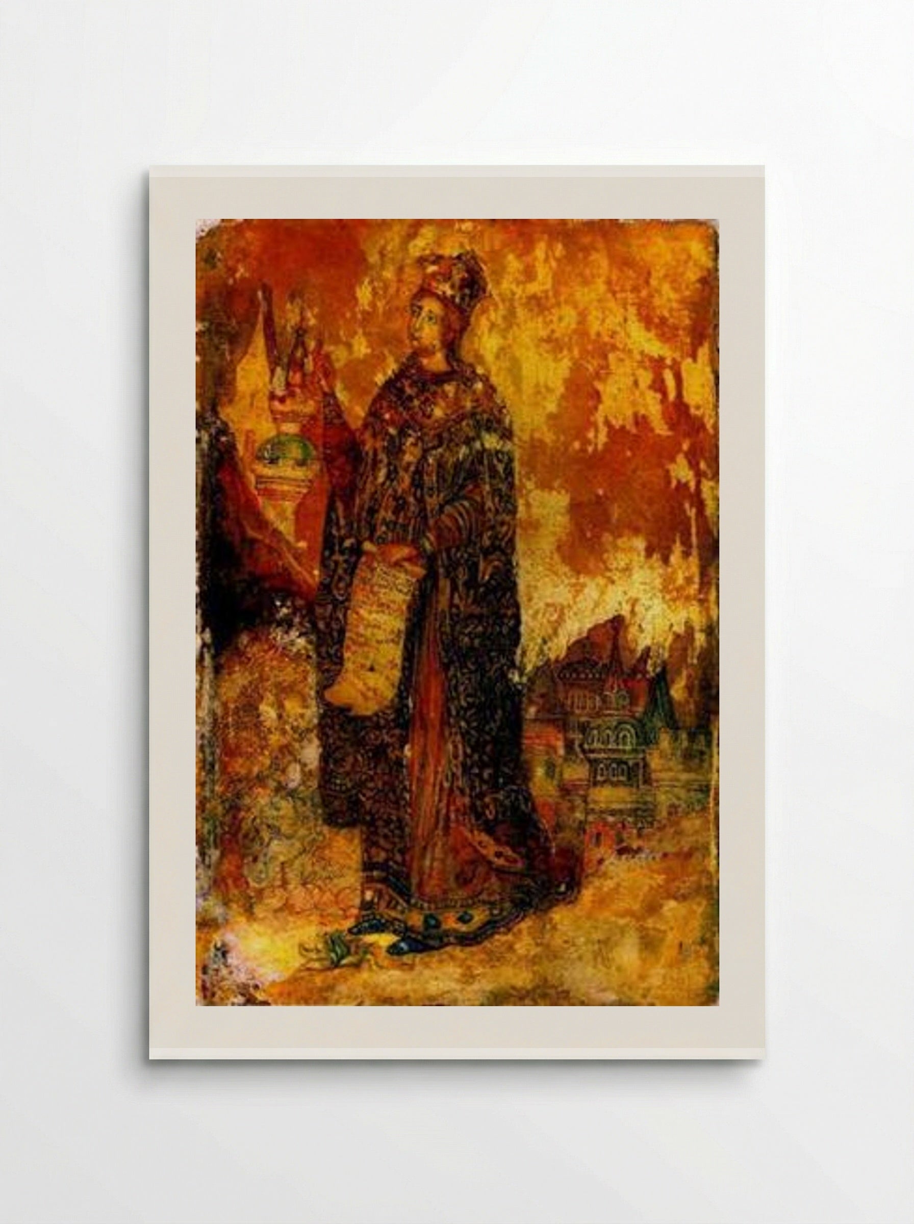 St. Catherine - Pavel Filonov - Poster