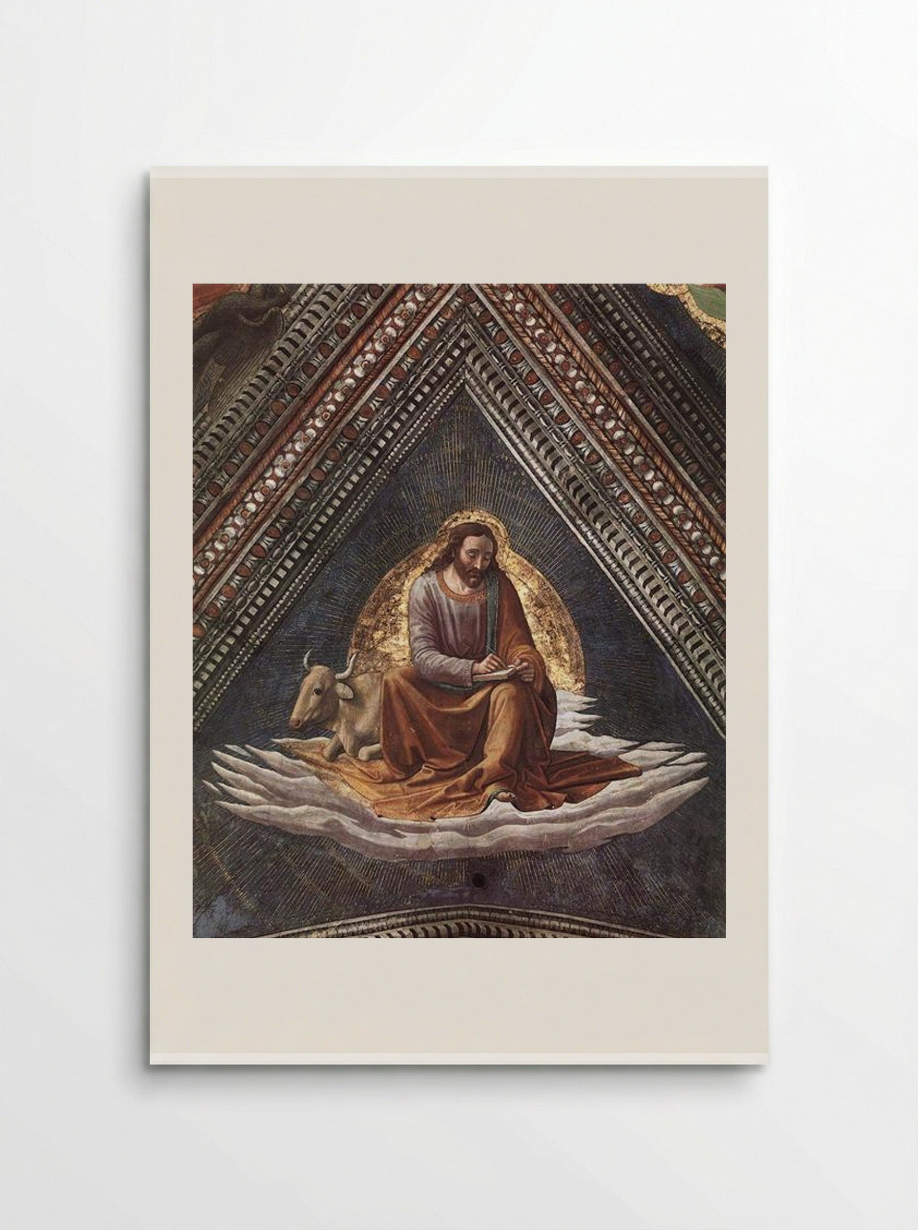 St. Luke - Domenico Ghirlandaio - Poster