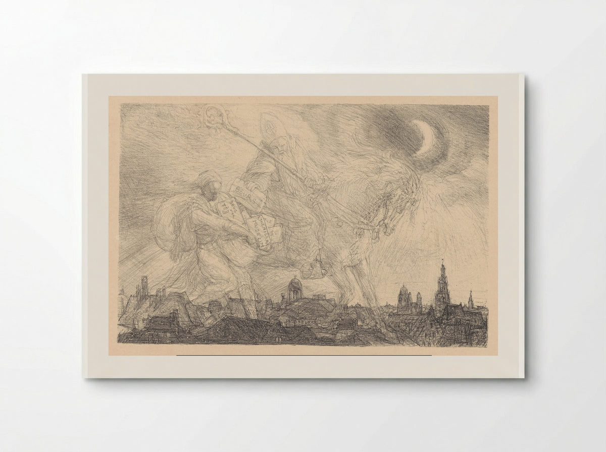 St. Nikolaas te Amsterdam - Marius Bauer - Poster