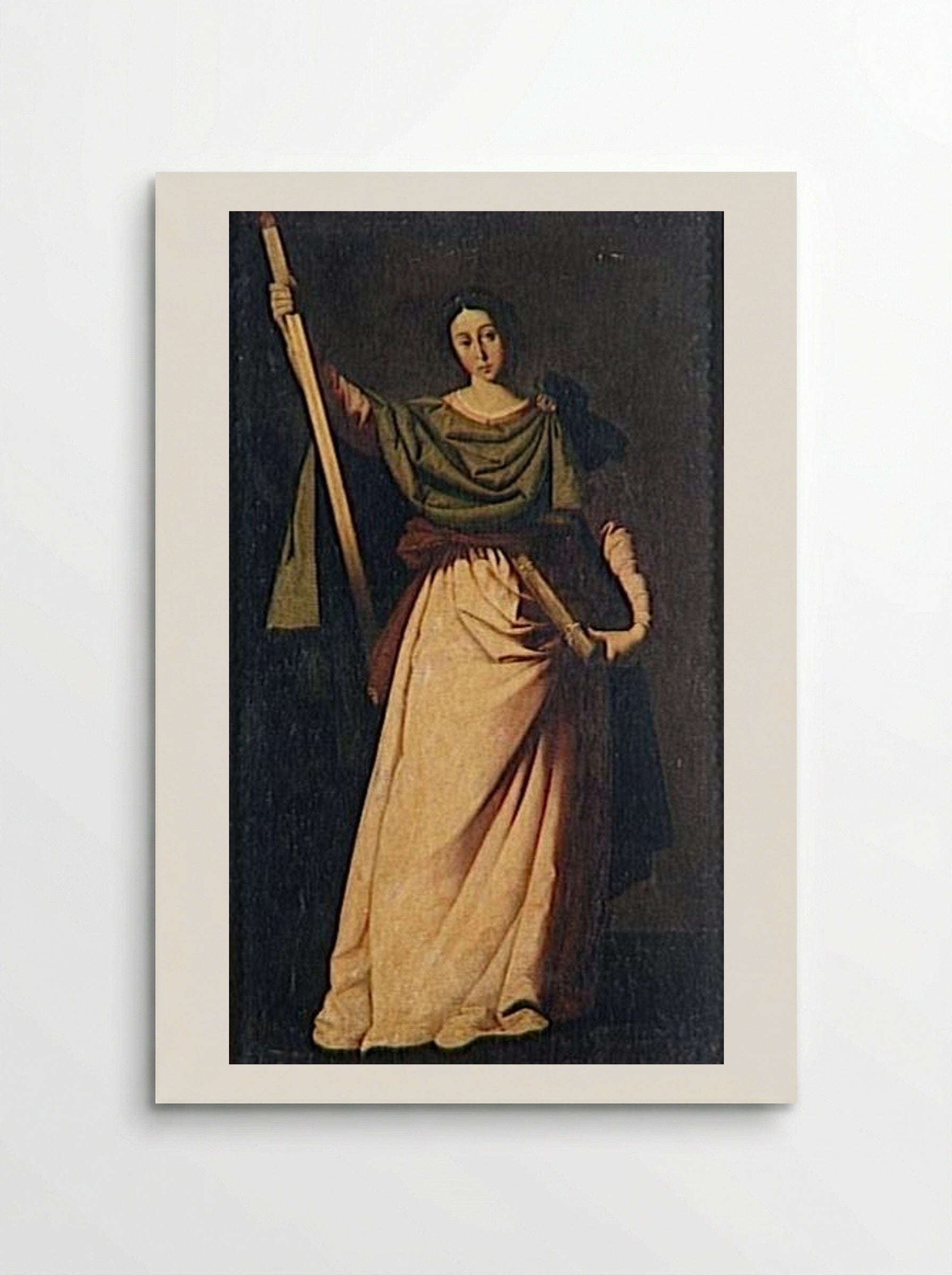 St. Eulalia - Francisco de Zurbarán - Poster
