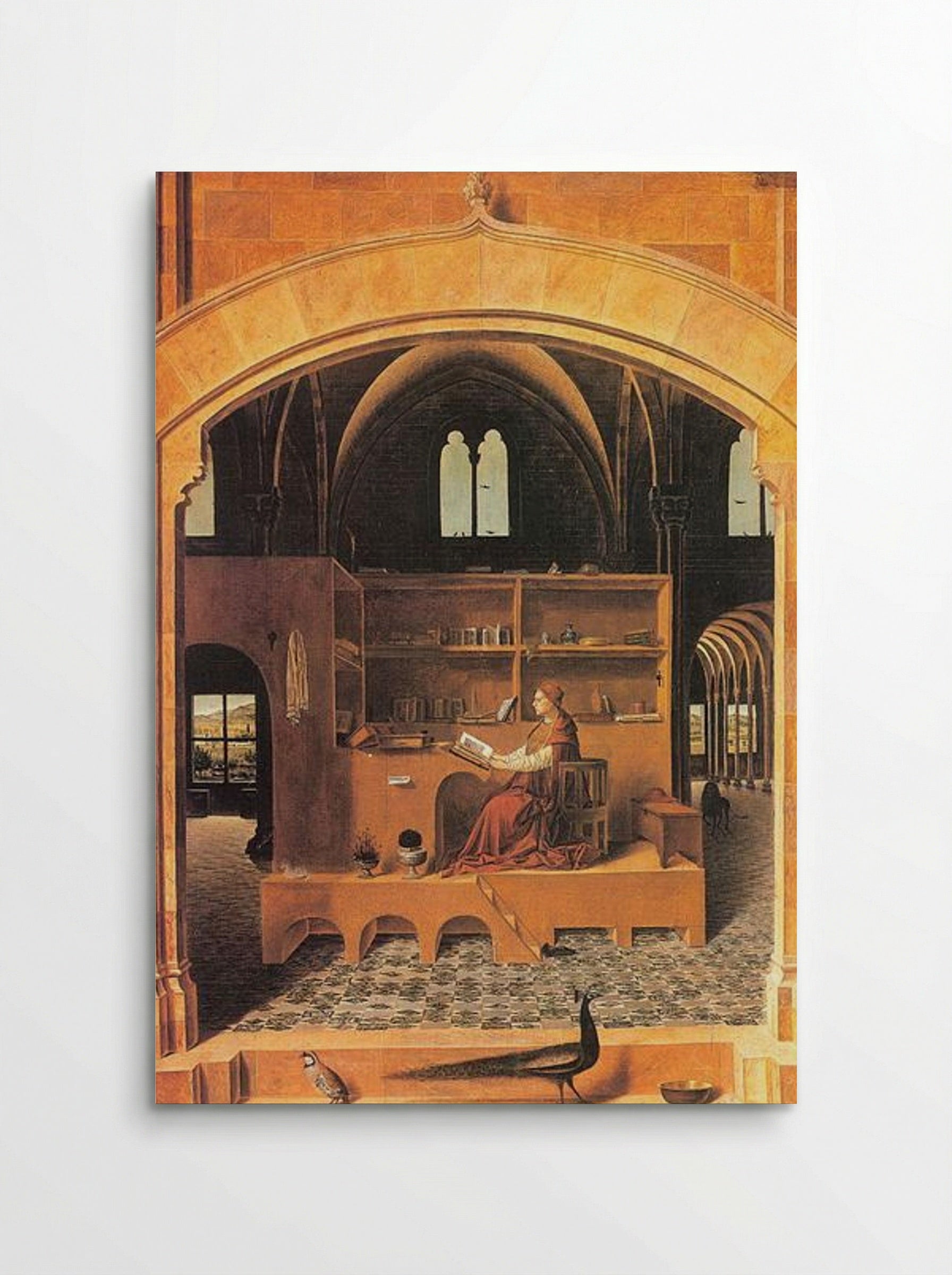 St. Jerome in His Study - Antonello da Messina - Poster