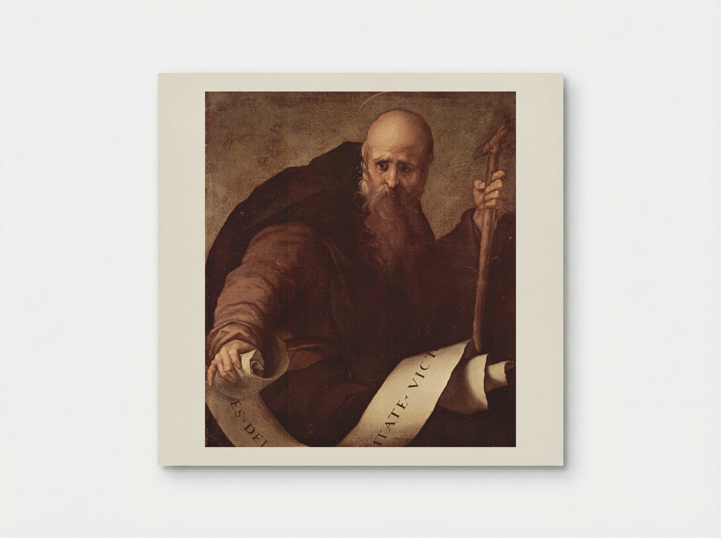 St. Anthony Abbot - Jacopo Pontormo - Poster
