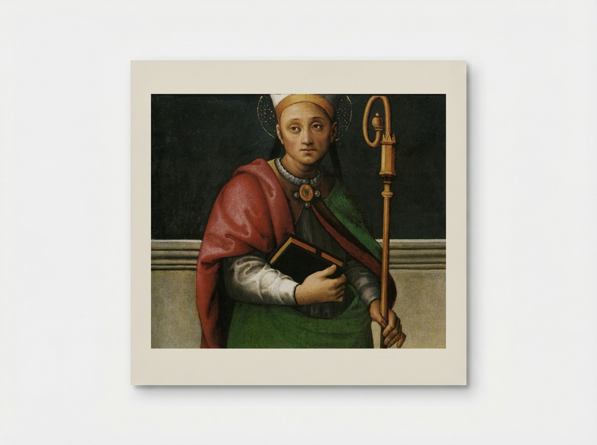 St. Ercolano - Pietro Perugino - Poster
