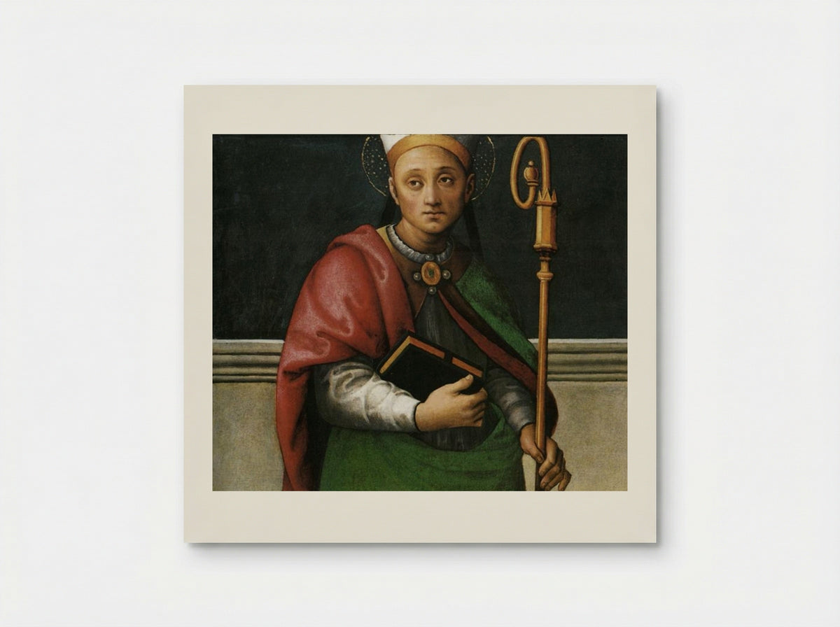 St. Ercolano - Pietro Perugino - Poster