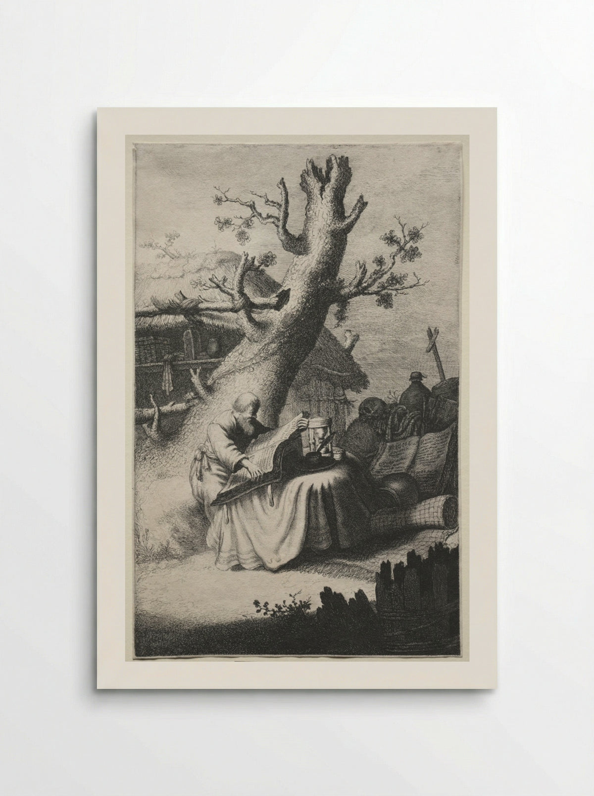 St. Jerome - Jan Georg van Vliet - Poster