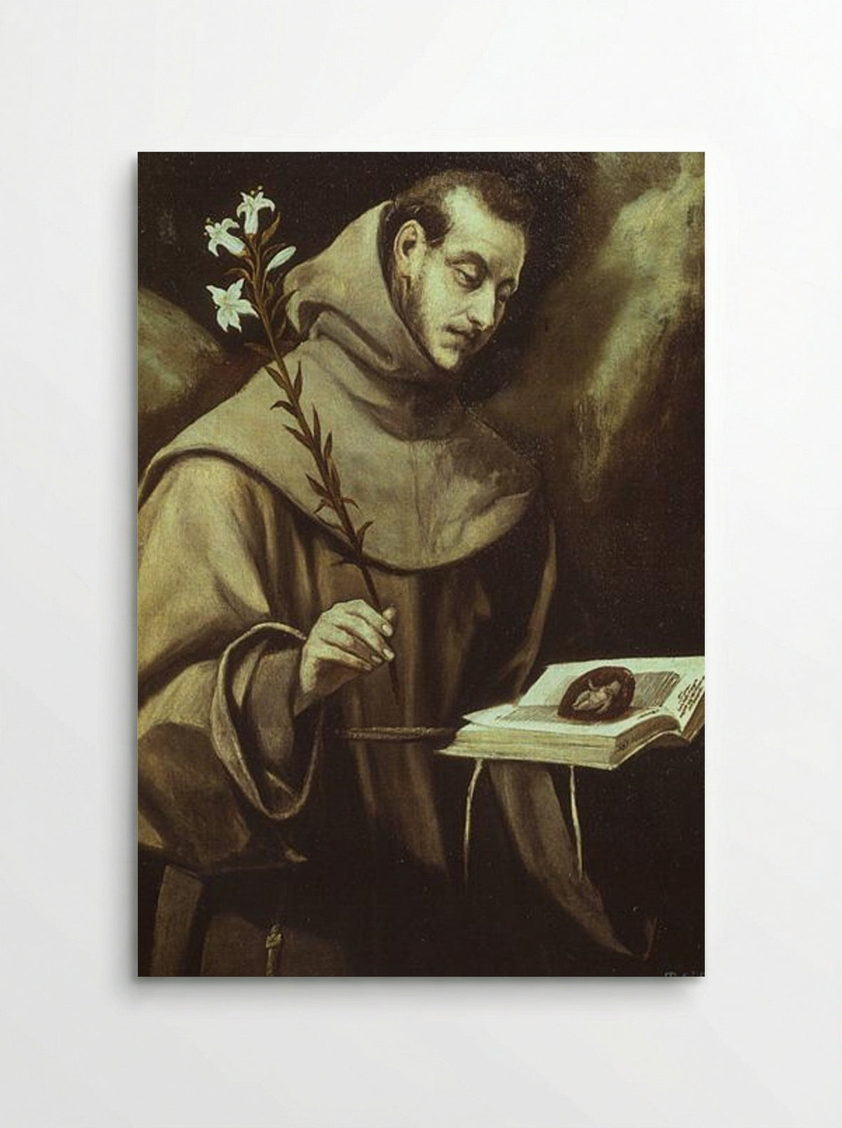 St. Antony of Padua - El Greco - Poster