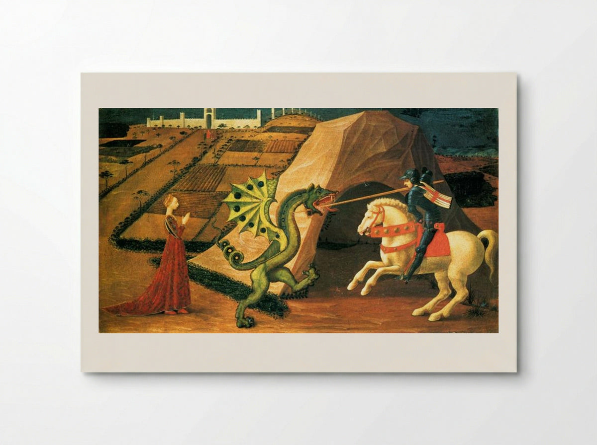 St. George and the Dragon - Paolo Uccello - Poster