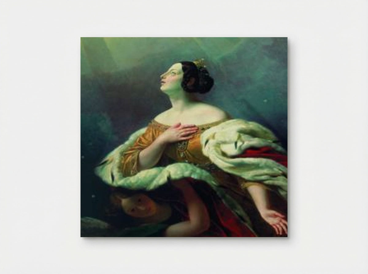 St. Alexandra - Karl Bryullov - Poster