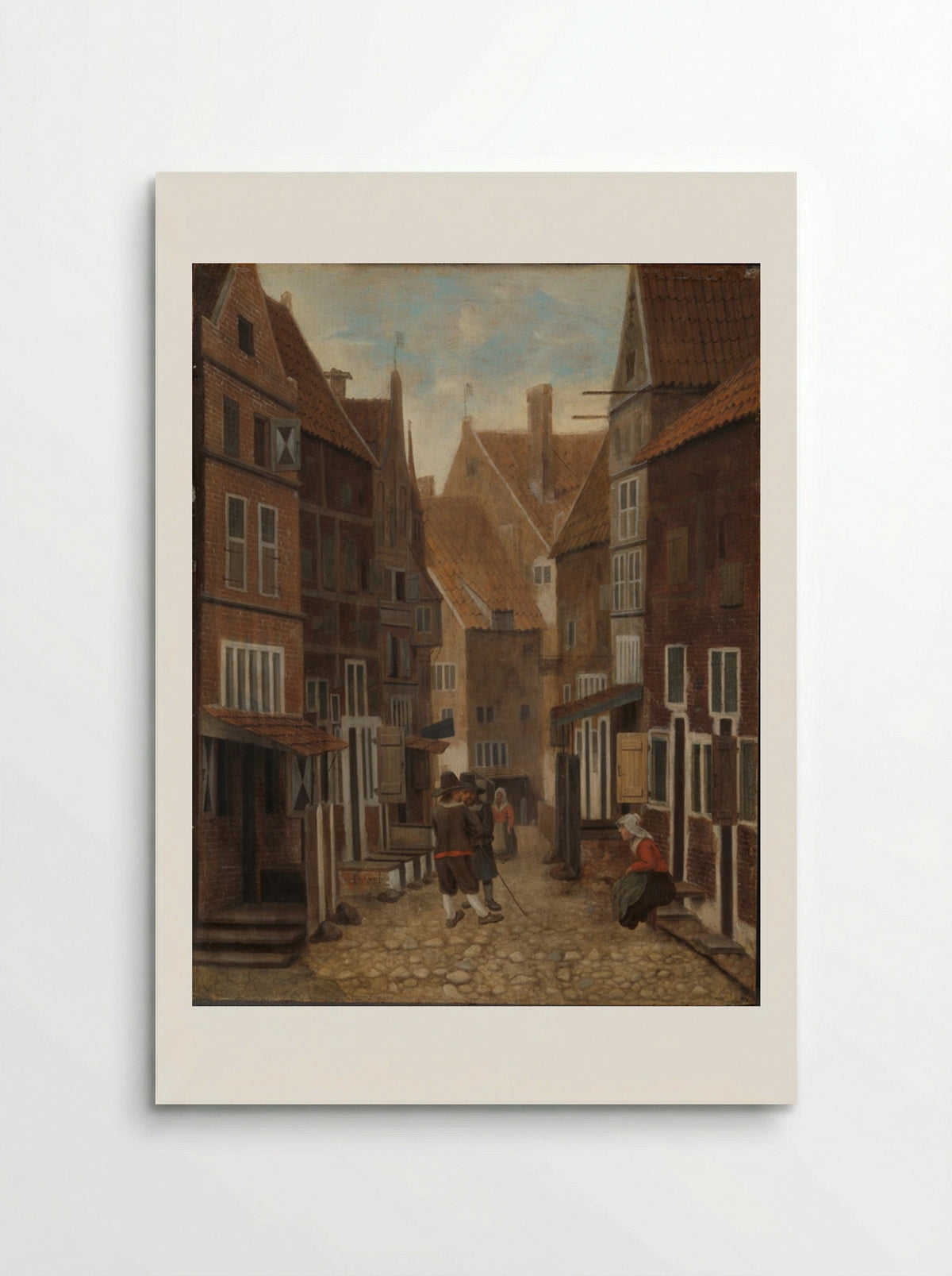 Stadsgezicht - Jacob Vrel - Poster