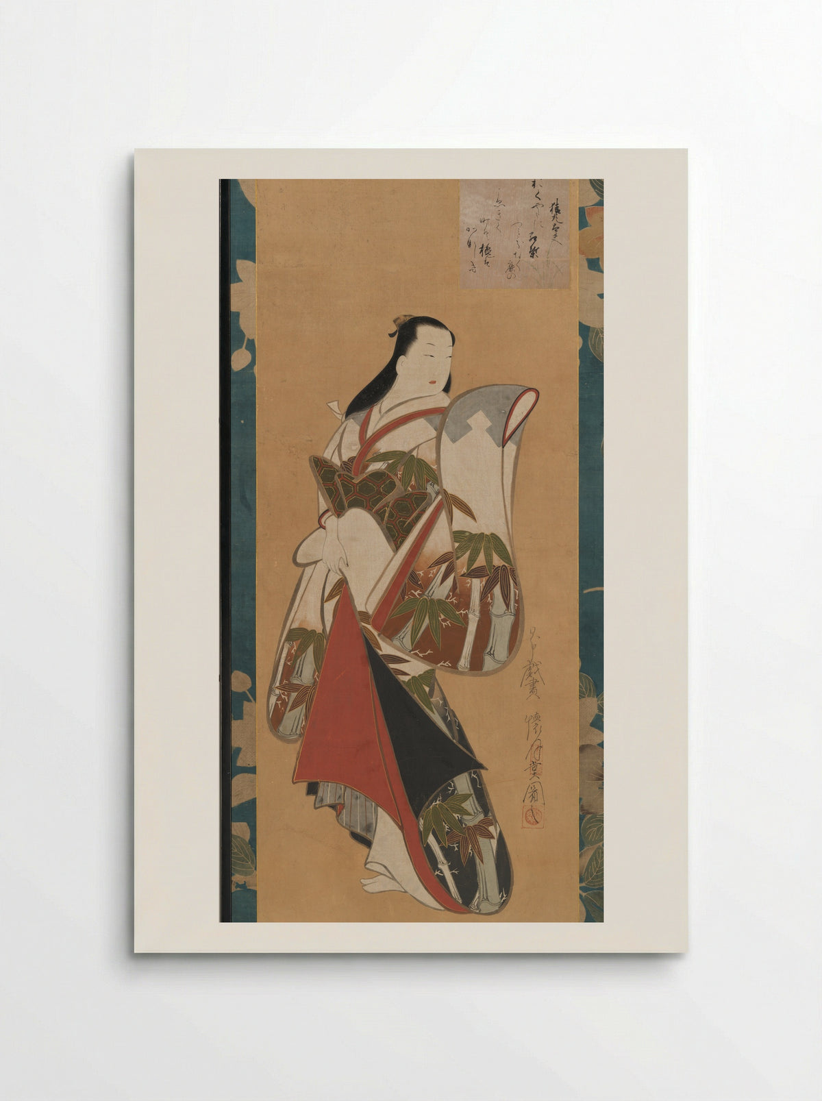 Standing Courtesan - Kaigetsudō Ando - Poster