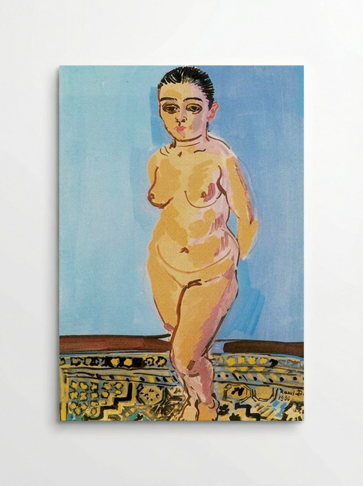 Standing Nude - Raoul Dufy - Poster