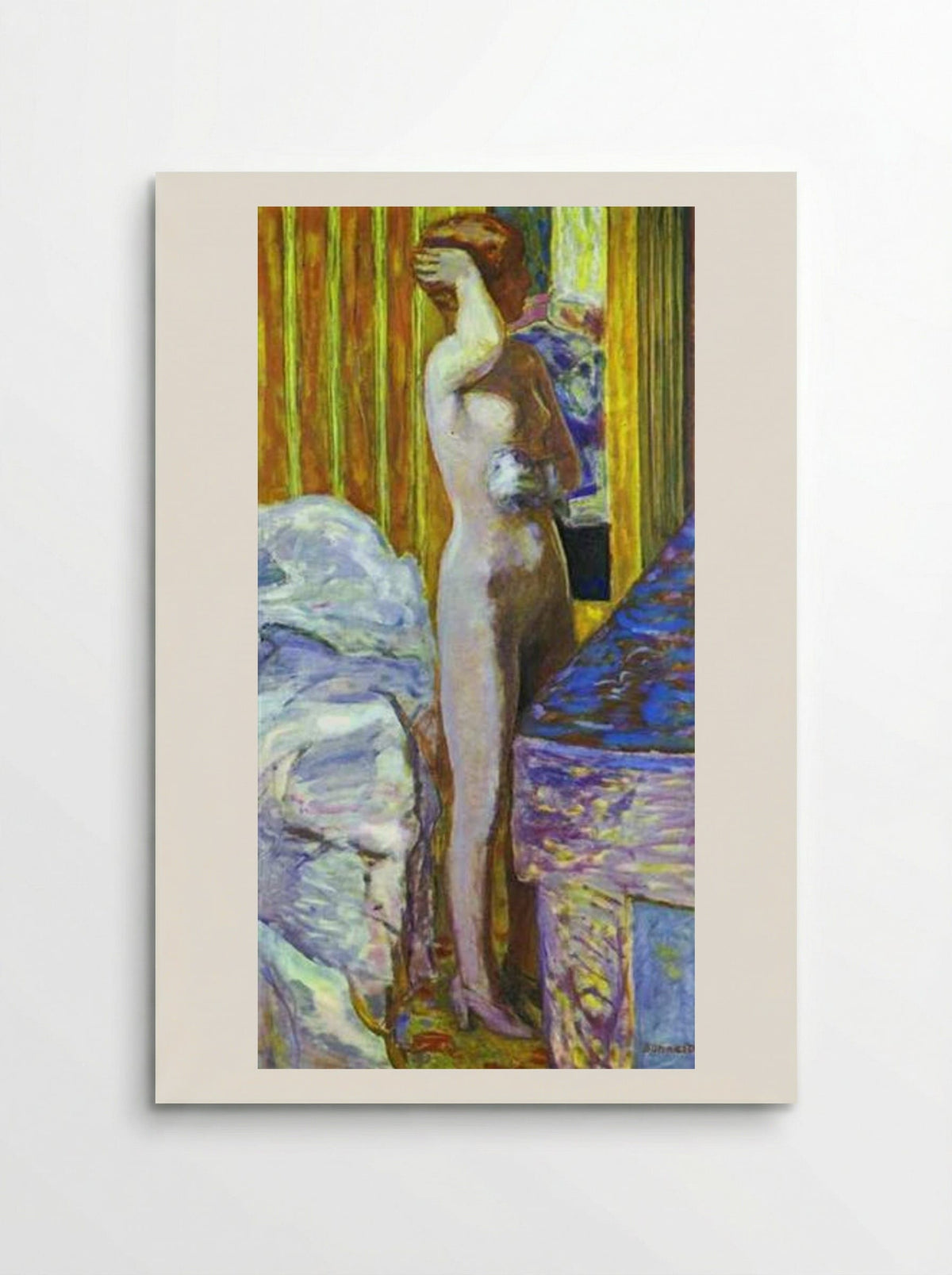 Standing Nude - Pierre Bonnard - Poster