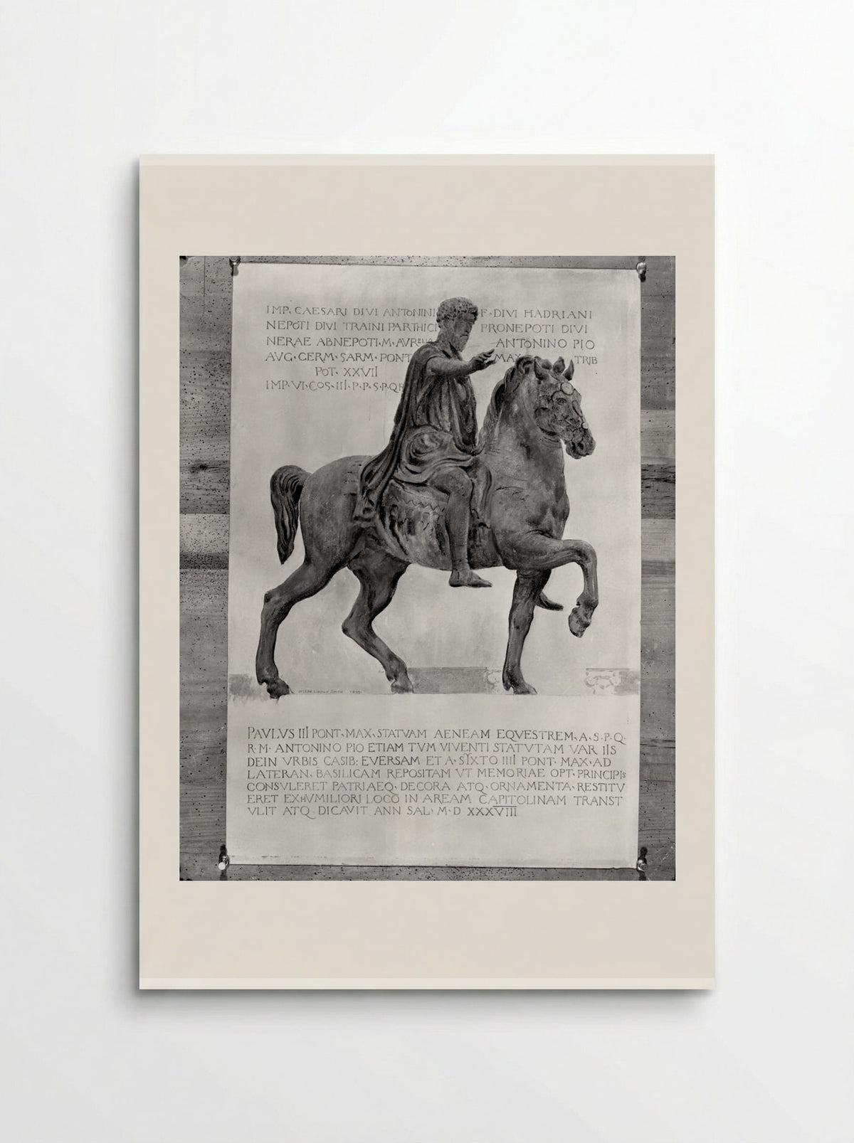Statue of Marcus Aurelius, after antiquity - Joseph Lindon Smith - Poster