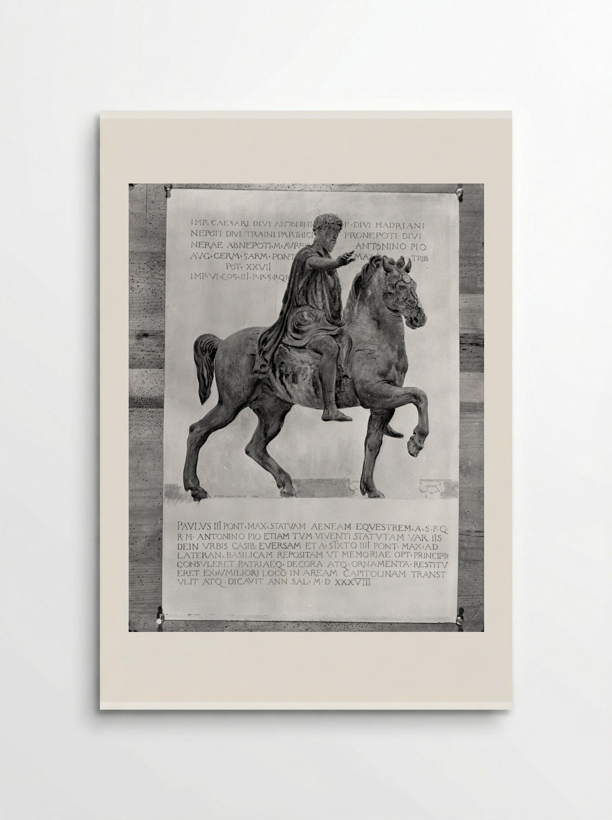Statue of Marcus Aurelius, after antiquity - Joseph Lindon Smith - Poster