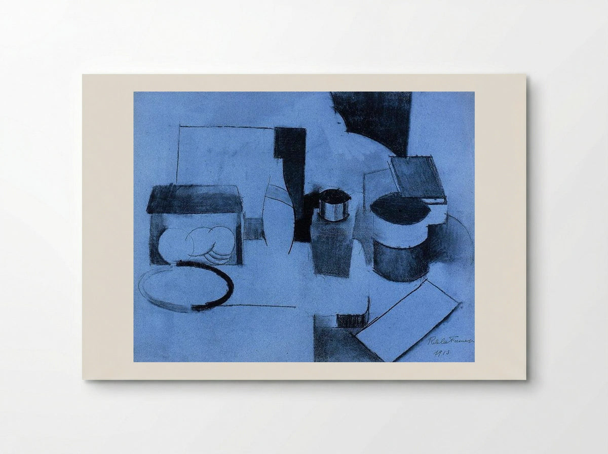Still Life, Tin of Tea and Pot of Tobacco - Roger de La Fresnaye - Poster