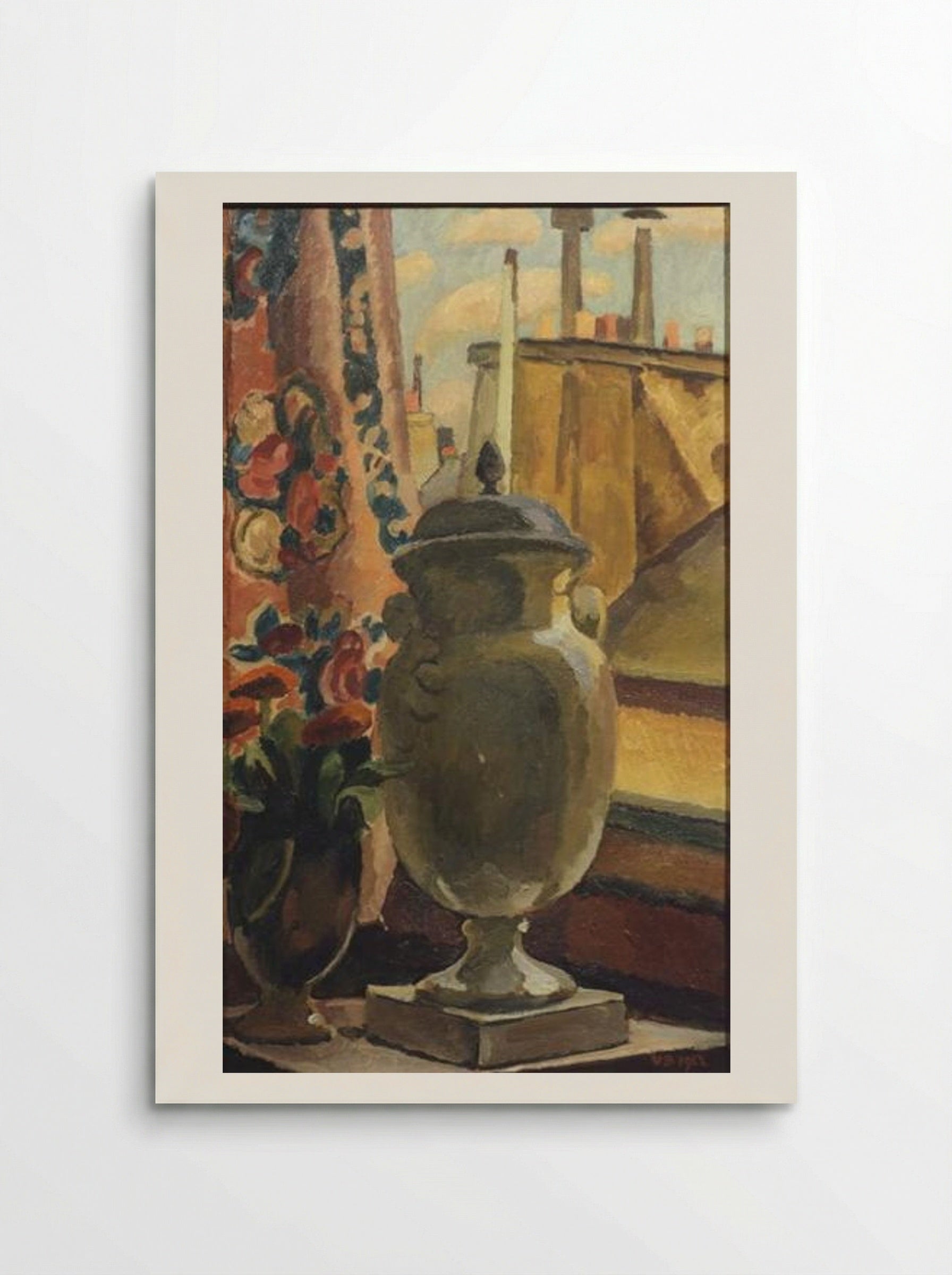 Still Life at a Window - Vanessa Bell - Poster