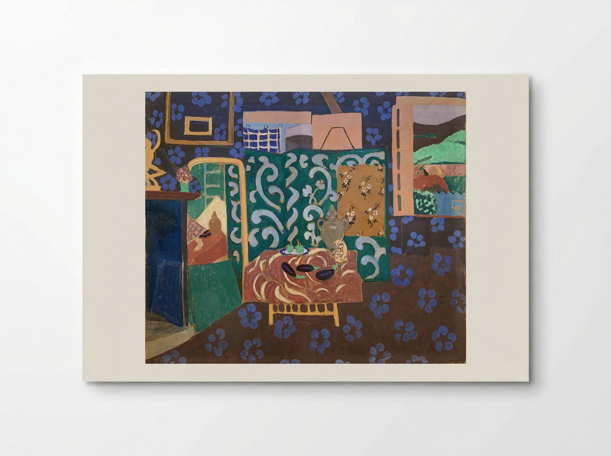 Still Life with Aubergines - Henri Matisse - Poster