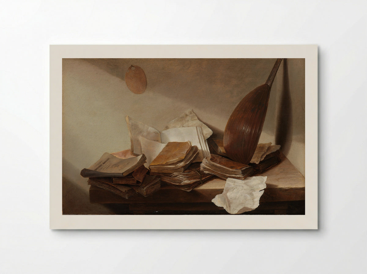 Still Life with Books - Jan Davidsz. de Heem - Poster