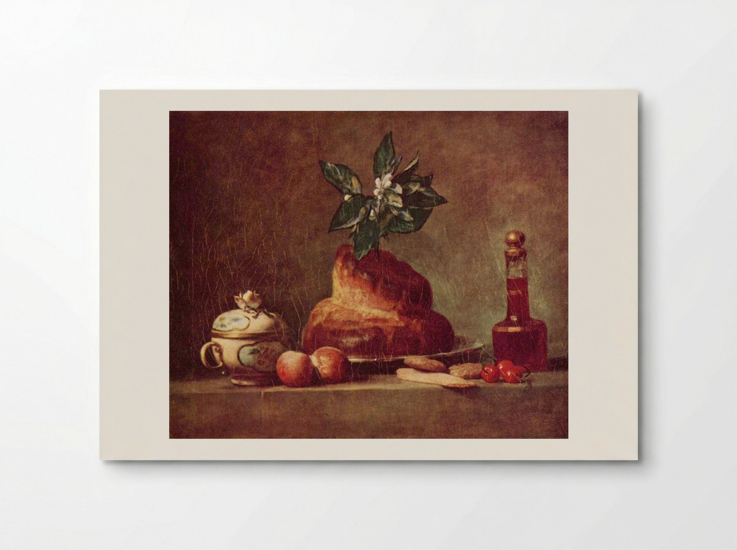 Still Life with Brioche - Jean-Baptiste-Siméon Chardin - Poster
