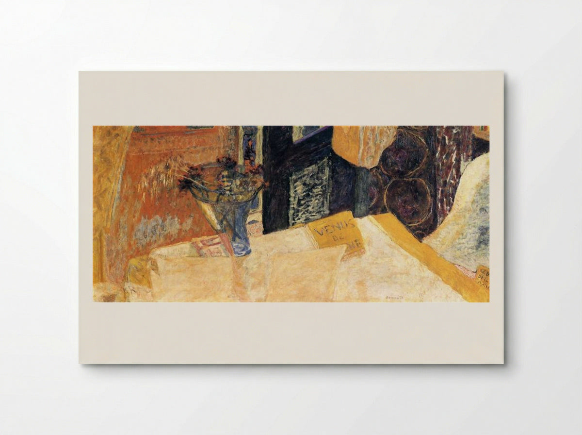 Still Life with Flowers or the Venus of Cyrene - Pierre Bonnard - Poster