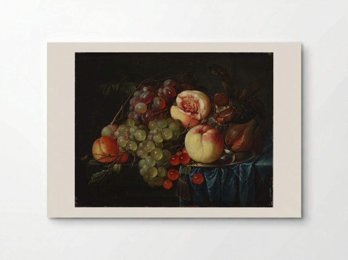 Still Life with Fruit and Chestnuts - Cornelis de Heem - Poster
