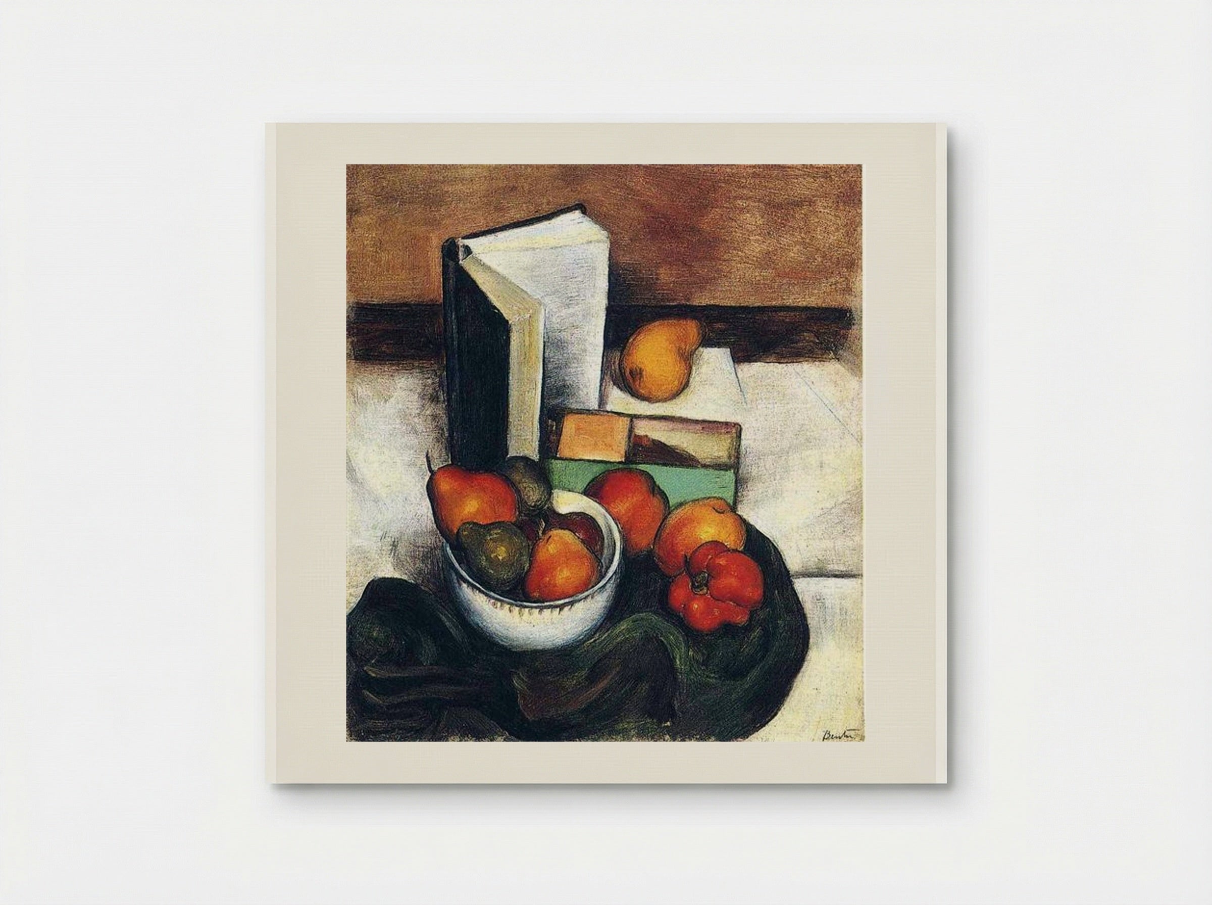 Still Life with Fruit and Vegetables - Thomas Hart Benton - Poster
