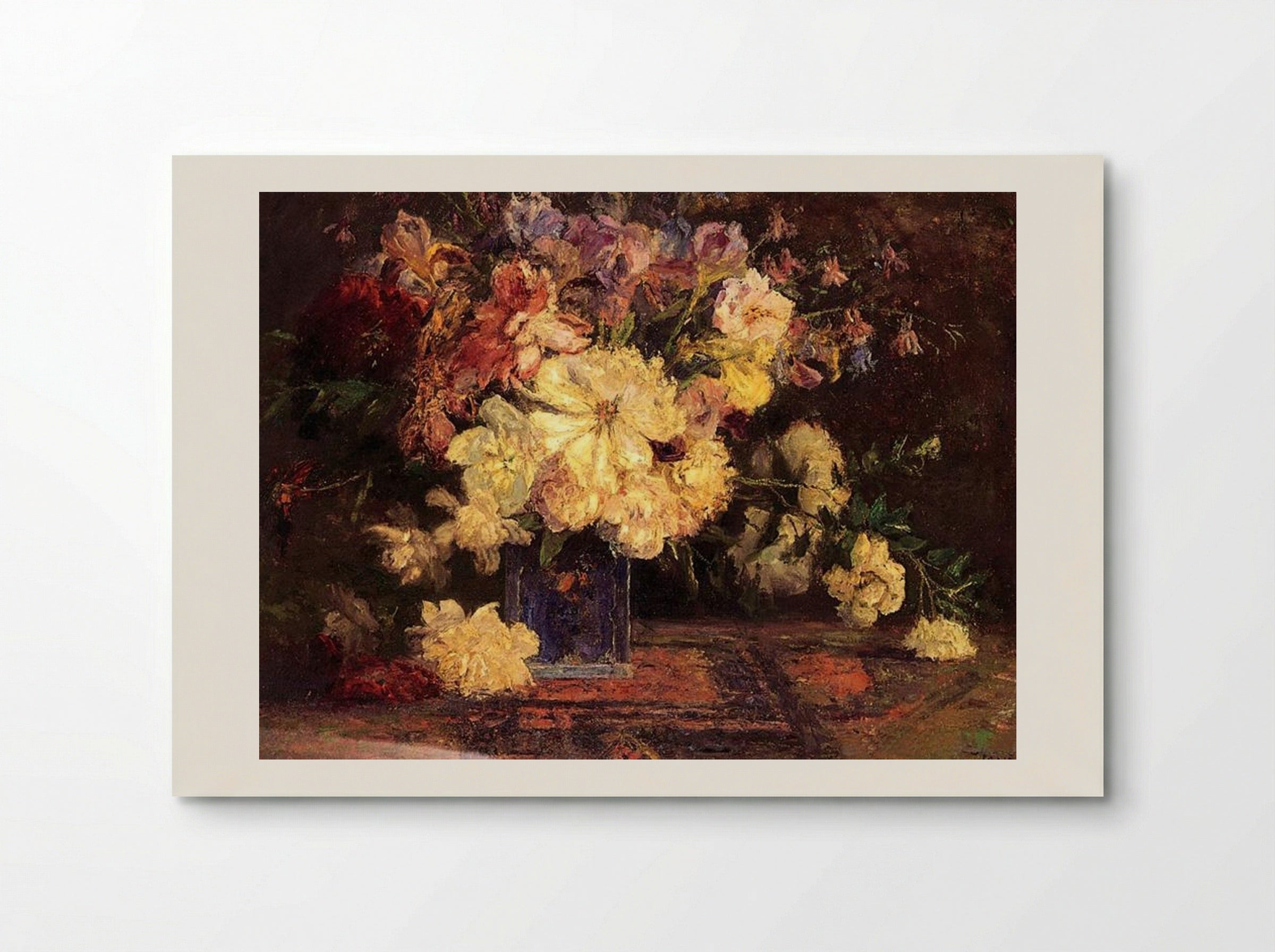 Still Life with Peonies - T. C. Steele - Poster