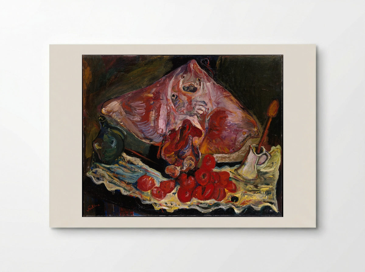 Still Life with Rayfish - Chaïm Soutine - Poster