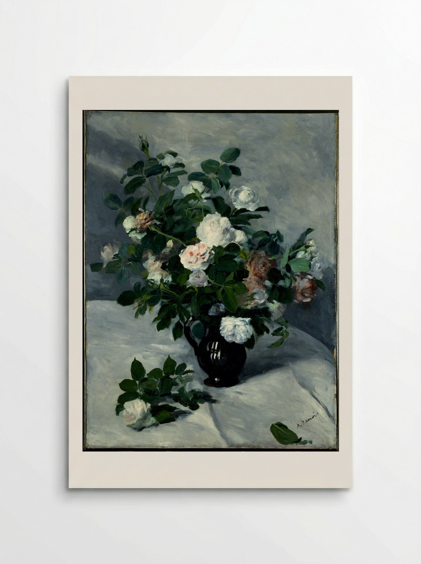 Still Life with Roses - Pierre-Auguste Renoir - Poster