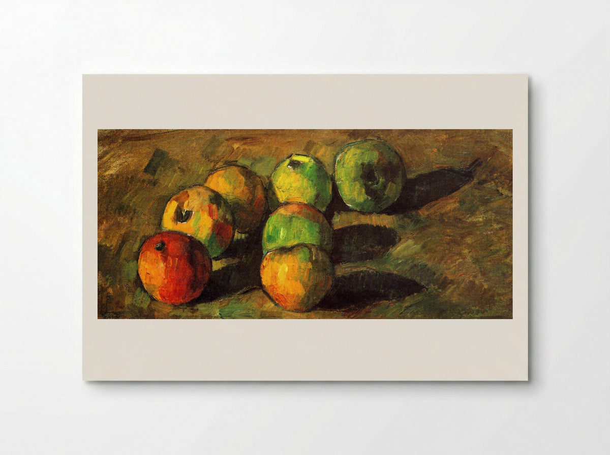 Still Life with Seven Apples - Paul Cézanne - Poster
