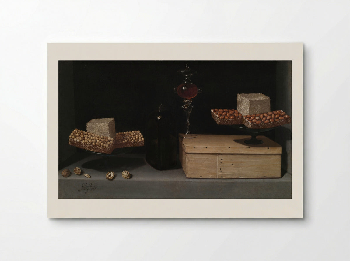 Still Life with Sweets - Juan van der Hamen y Léon - Poster